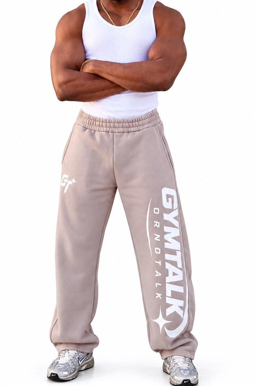 GYMTALK® Built Different Sweatpants